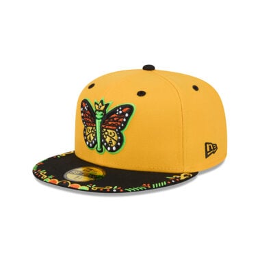 New Era 59Fifty Eugene Los Monarcas Emeralds Copa de la Diversion Fitted Hat Official Team Colors