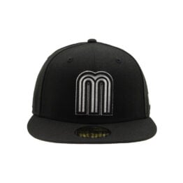 New Era 59Fifty Mexico Official World Baseball Classic Fitted Hat Black White