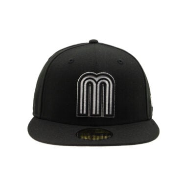 New Era 59Fifty Mexico Official World Baseball Classic Fitted Hat Black White
