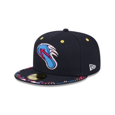 New Era 59Fifty San Antonio Missions Flying Chanclas Copa de la Diversion Fitted Hat Black