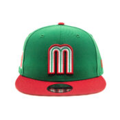 New-Era-9Fifty-Mexico-Official-World-Baseball-Classic-Snapback-Hat-Kelly-Green-Red-front.jpg