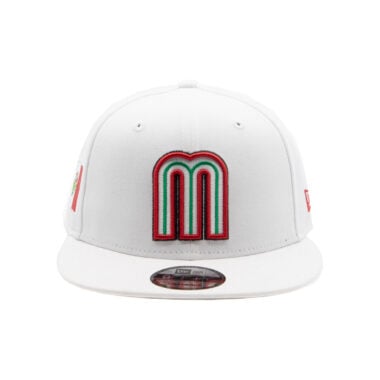 New Era 9Fifty Mexico Official World Baseball Classic Snapback Hat White Official Team Colors New Era 9Fifty Mexico Official World Baseball Classic Snapback Hat White Official Team Colors