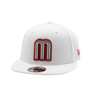 New Era 9Fifty Mexico Official World Baseball Classic Snapback Hat White Official Team Colors New Era 9Fifty Mexico Official World Baseball Classic Snapback Hat White Official Team Colors