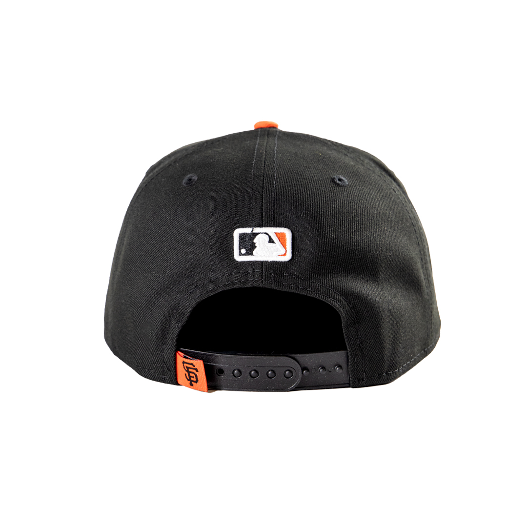 New Era 9Fifty San Francisco Giants Cartoon A-Frame Snapback Hat Black Orange New Era 9Fifty San Francisco Giants Cartoon A-Frame Snapback Hat Black Orange - Image 5