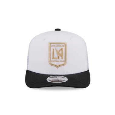 New Era 9Seventy Los Angeles Football Club LAFC Jersey Hook Alternate Mesh Trucker Stretch Snapback Hat White Black New Era 9Seventy Los Angeles Football Club LAFC Jersey Hook Alternate Mesh Trucker Stretch Snapback Hat White Black