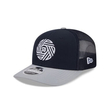 New Era 9Seventy San Diego Football Club SDFC Jersey Hook Alternate Mesh Trucker Stretch Snapback Hat Blue Gray