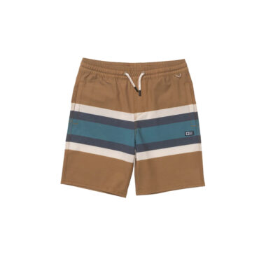 Salty Crew Crew Stripe Boardshort Bronze Brown