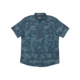 Salty Crew Flagship UV Button Up Shirt Dark Navy