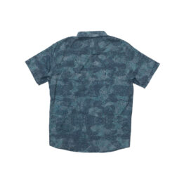 Salty Crew Flagship UV Button Up Shirt Dark Navy