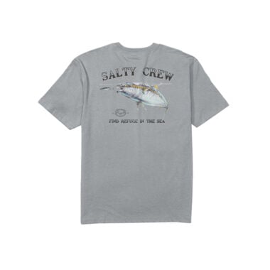 Salty Crew Surface Classic Short Sleeve T-Shirt Quarry Salty Crew Surface Classic Short Sleeve T-Shirt Quarry