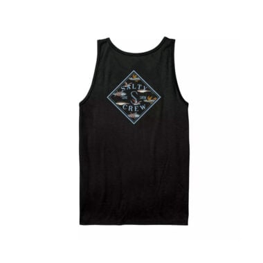 Salty Crew Tippet Fill Tank Top T-Shirt Black Salty Crew Tippet Fill Tank Top T-Shirt Black
