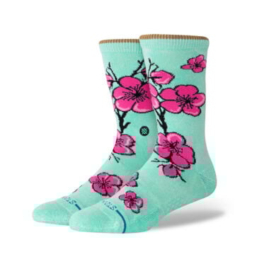 Stance 99 Cents Crew Socks Jade Stance 99 Cents Crew Socks Jade