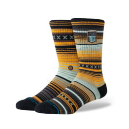 Stance Curren Parks Crew Socks Gold Stance Curren Parks Crew Socks Gold