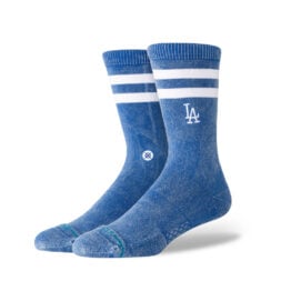 Stance Los Angeles Dodgers Rotation Crew Socks Blue Stance Los Angeles Dodgers Rotation Crew Socks Blue