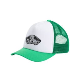 Vans Classic Patch Curved Bill Mesh Trucker Snapback Hat Vivid