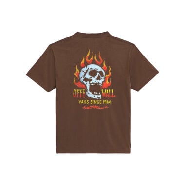 Vans Off The Wall Fever Short Sleeve T-Shirt Vintage Cocoa Vans Off The Wall Fever Short Sleeve T-Shirt Vintage Cocoa