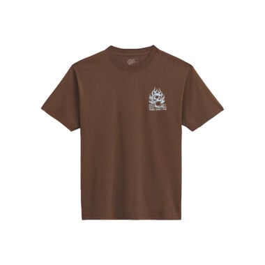 Vans Off The Wall Fever Short Sleeve T-Shirt Vintage Cocoa Vans Off The Wall Fever Short Sleeve T-Shirt Vintage Cocoa