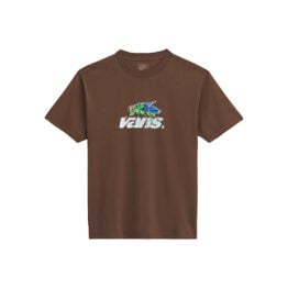 Vans Off The Wall Fever Short Sleeve T-Shirt Vintage Cocoa