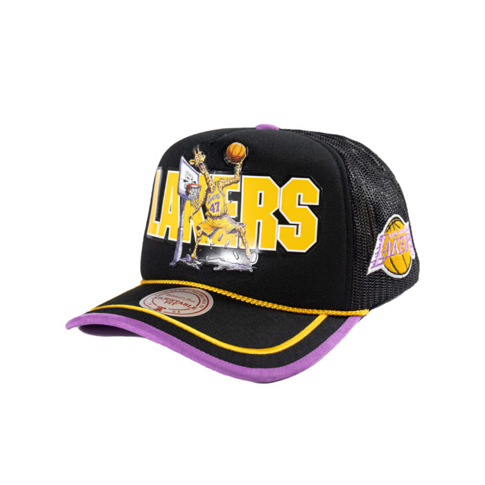 Mitchell-Ness-x-LRG-Los-Angeles-Lakers-Wild-Art-Mesh-Trucker-Snapback-Hat-Black-right-front.jpg