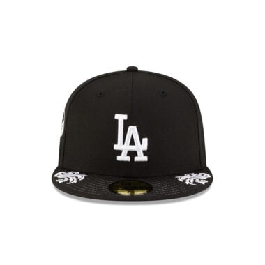 New Era 59Fifty Los Angeles Dodgers Vaquero Fitted Hat Black White New Era 59Fifty Los Angeles Dodgers Vaquero Fitted Hat Black White
