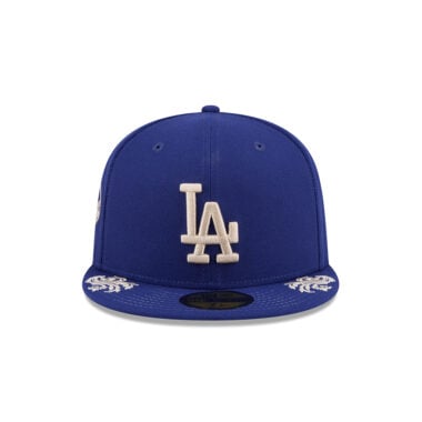 New Era 59Fifty Los Angeles Dodgers Vaquero Fitted Hat Dark Royal White New Era 59Fifty Los Angeles Dodgers Vaquero Fitted Hat Dark Royal White