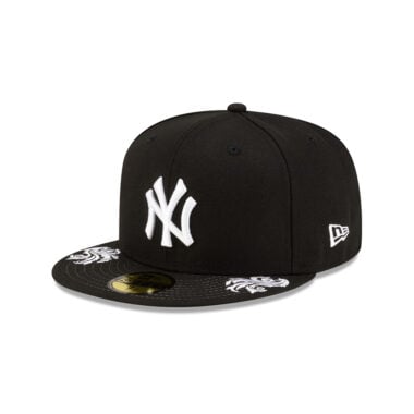 New Era 59Fifty New York Yankees Vaquero Fitted Hat Black White New Era 59Fifty New York Yankees Vaquero Fitted Hat Black White