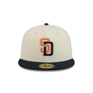 New Era 59Fifty San Diego Padres Official 2026 On Field City Connect Fitted Hat White Blue