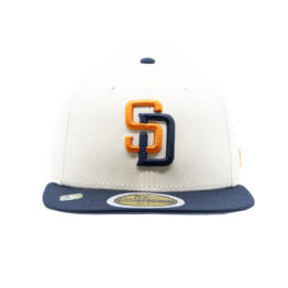 New Era 59Fifty Youth San Diego Padres Official 2026 On Field City Connect Fitted Hat White Blue
