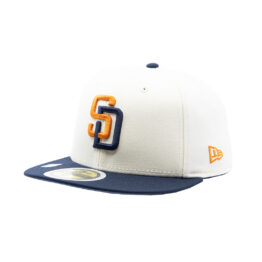 New Era 59Fifty Youth San Diego Padres Official 2026 On Field City Connect Fitted Hat White Blue