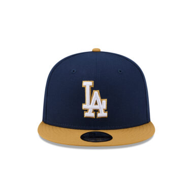 New Era 9Fifty Los Angeles Dodgers 2T Color Pack Snapback Hat Blue Wheat
