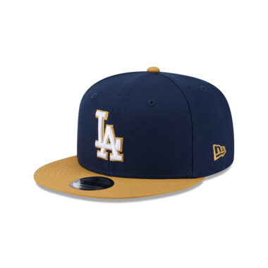 New Era 9Fifty Los Angeles Dodgers 2T Color Pack Snapback Hat Blue Wheat