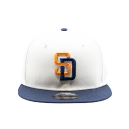 New Era 9Fifty San Diego Padres Official 2026 City Connect Snapback Hat White Blue