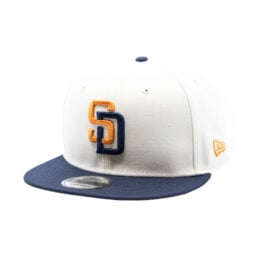 New Era 9Fifty San Diego Padres Official 2026 City Connect Snapback Hat White Blue
