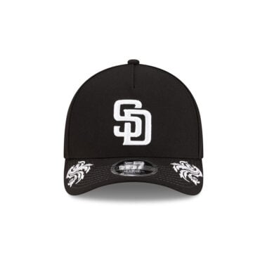 New Era 9Forty M-Crown San Diego Padres Vaquero A-Frame Snapback Hat Black White New Era 9Forty M-Crown San Diego Padres Vaquero A-Frame Snapback Hat Black White