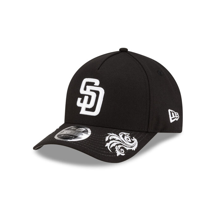 New-Era-9Forty-M-Crown-San-Diego-Padres-Vaquero-A-Frame-Snapback-Hat-Black-White-right-front.jpg