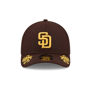 New Era 9Forty M-Crown San Diego Padres Vaquero A-Frame Snapback Hat Brown Gold New Era 9Forty M-Crown San Diego Padres Vaquero A-Frame Snapback Hat Brown Gold