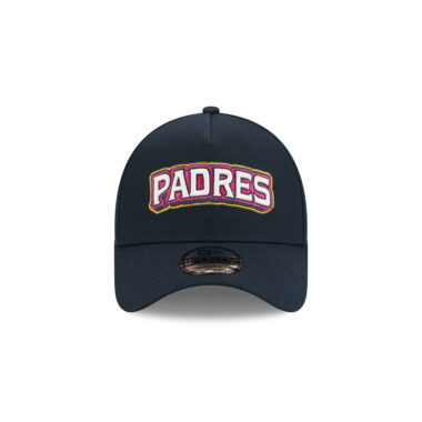 New Era 9Forty San Diego Padres 2026 City Connect WMGV A-Frame Snapback Hat Blue