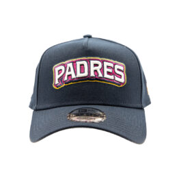 New Era 9Forty San Diego Padres 2026 City Connect WMGV A-Frame Snapback Hat Blue