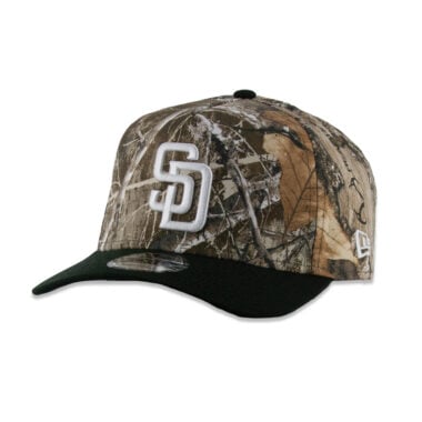 New Era 9Forty San Diego Padres Two Tone A-Frame Snapback Hat Realtree Camouflage Black New Era 9Forty San Diego Padres Two Tone A-Frame Snapback Hat Realtree Camouflage Black