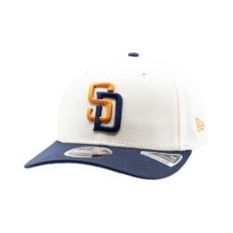 New Era 9Seventy San Diego Padres Official 2026 City Connect Stretch Snapback Hat White Blue