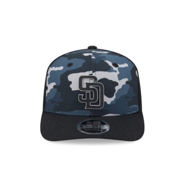 New Era 9Seventy San Diego Padres Tonal Camo Mesh Stretch Snapback Hat Camo Black New Era 9Seventy San Diego Padres Tonal Camo Mesh Stretch Snapback Hat Camo Black