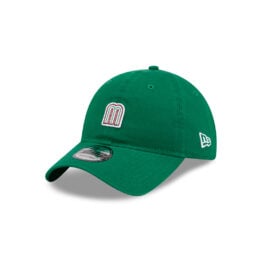 New Era 9Twenty Mexico Official World Baseball Classic Micro Logo Strapback Hat Green