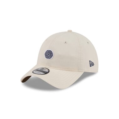 New Era 9Twenty San Diego Football Club SDFC Micro Flow Logo Strapback Hat White Blue