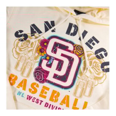 New Era San Diego Padres 2026 City Connect Pullover Hoodie Cream White