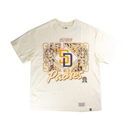 New Era San Diego Padres 2026 City Connect Short Sleeve T-Shirt Cream White