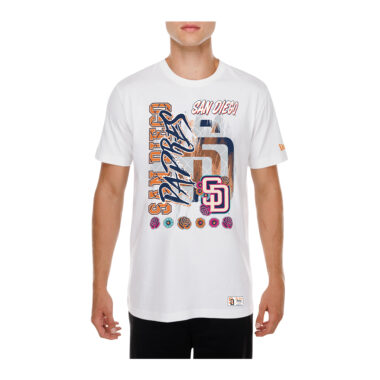 New Era San Diego Padres 2026 City Connect Short Sleeve T-Shirt White