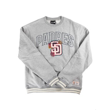 New Era San Diego Padres City Connect Crewneck Sweatshirt Gray