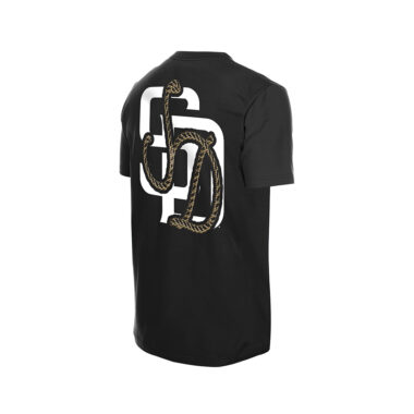 New Era San Diego Padres Rodeo Nights Short Sleeve T-Shirt Black White
