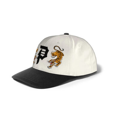 Primitive Big City A-Frame Snapback Hat Cream