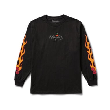 Primitive Heater Long Sleeve T-Shirt Black